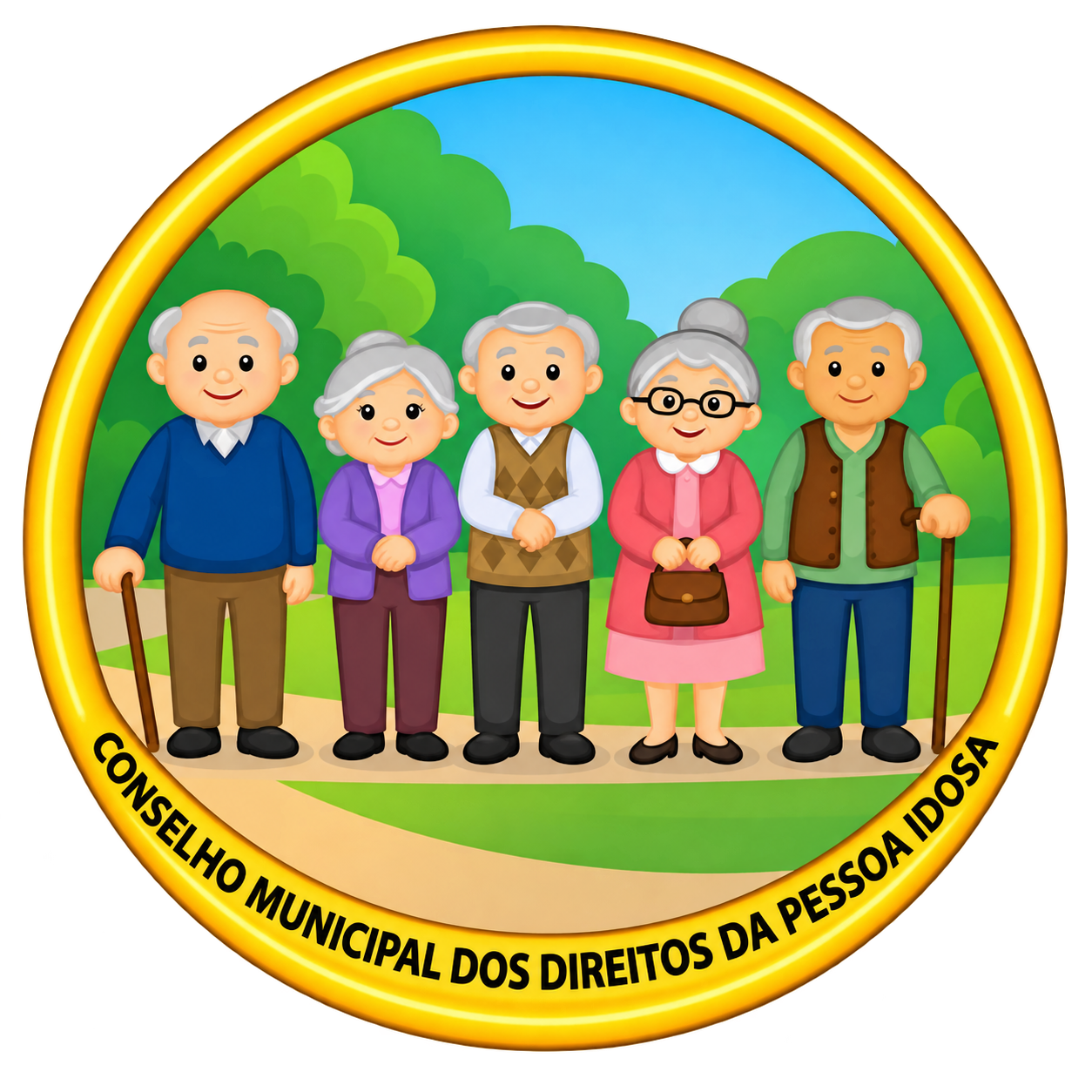 Logo Conselho Municipal dos Direitos da Pessoa Idosa – CMDPI