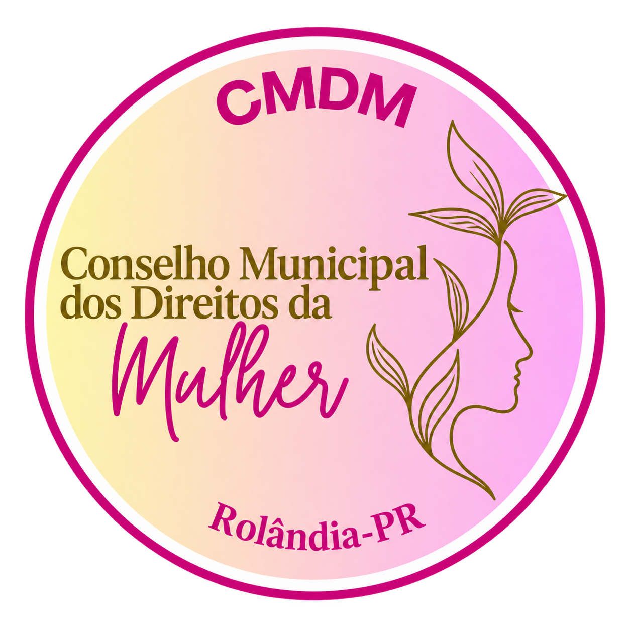 Logo Conselho Municipal dos Direitos da Mulher – CMDM