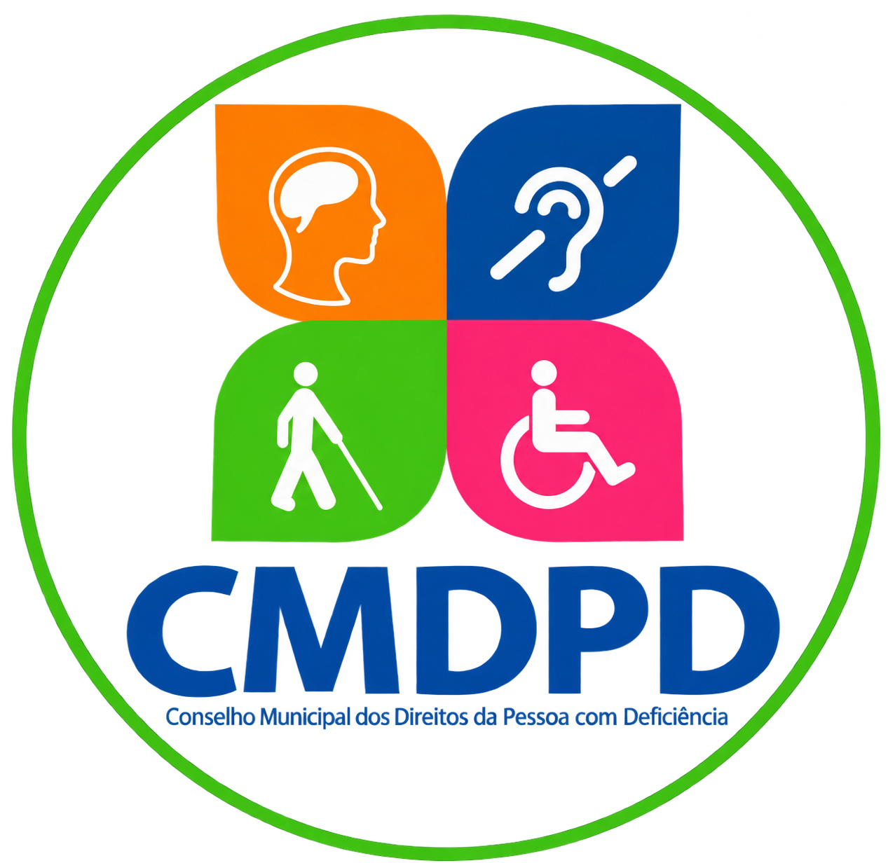 Logo Conselho Municipal dos Direitos da Pessoa com Deficiência