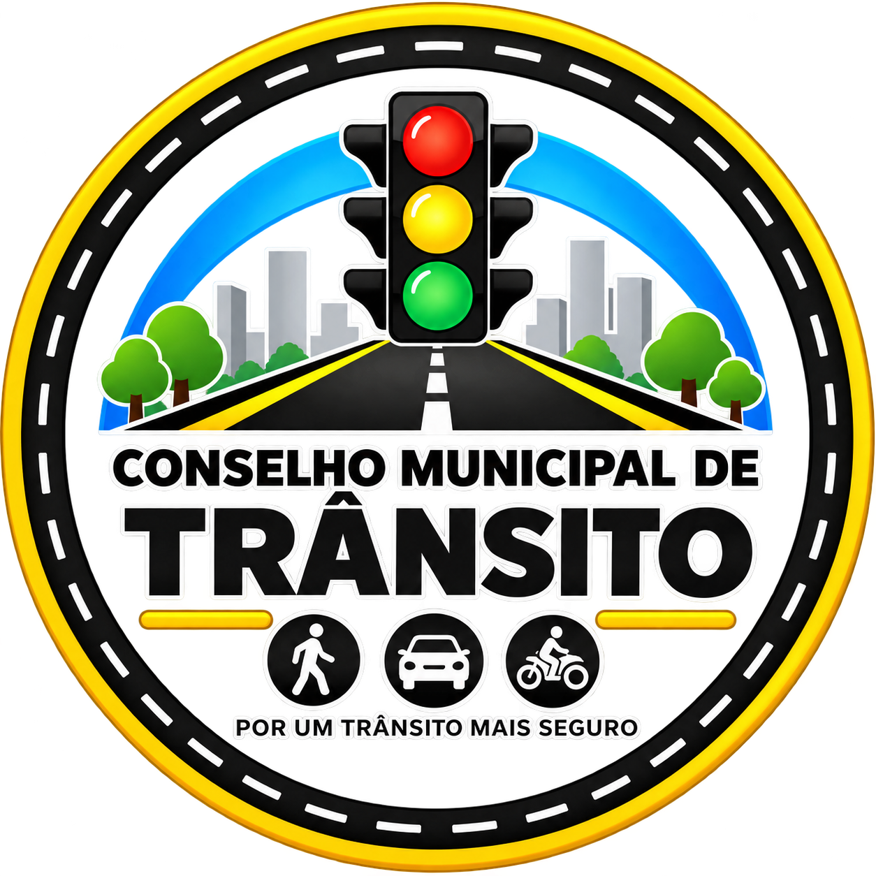 Logo Conselho Municipal do Trânsito