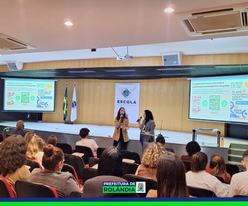 Rolândia em destaque no Encontro Estadual de Vigilância Socioassistencial do Paraná