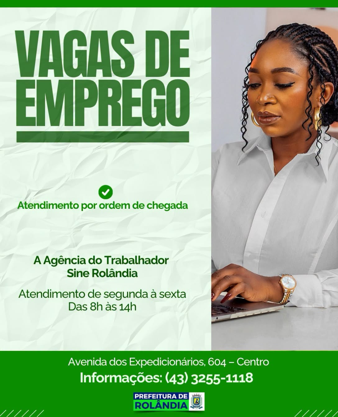 VAGAS DE EMPREGO 29/10/2026