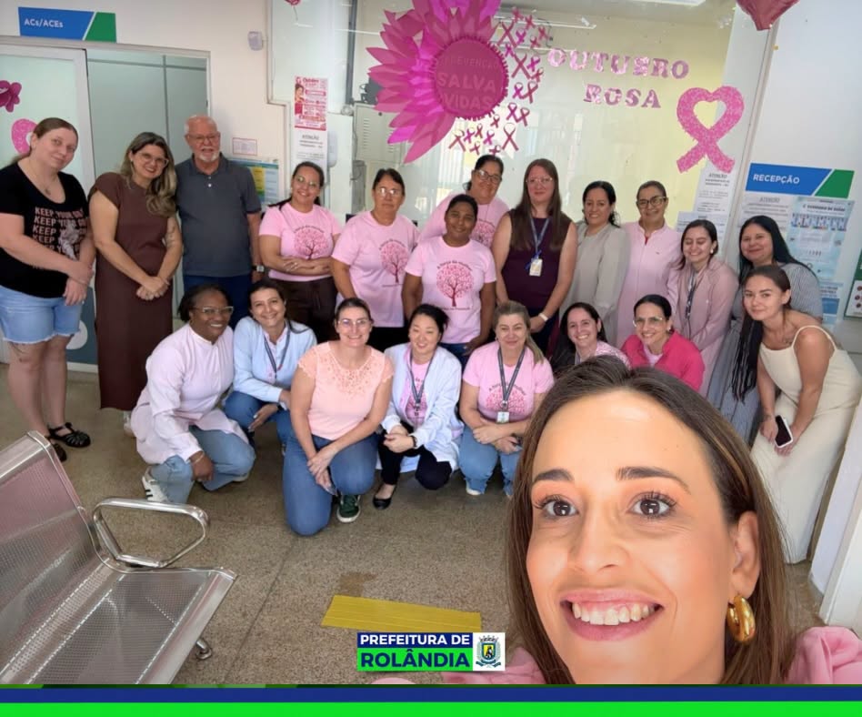 Dia D do Outubro Rosa mobiliza UBSs de Rolândia e registra centenas de atendimentos