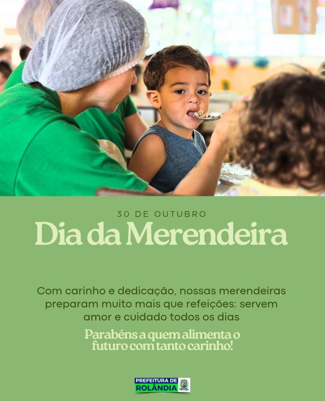 30 DE OUTUBRO | DIA DA MERENDEIRA