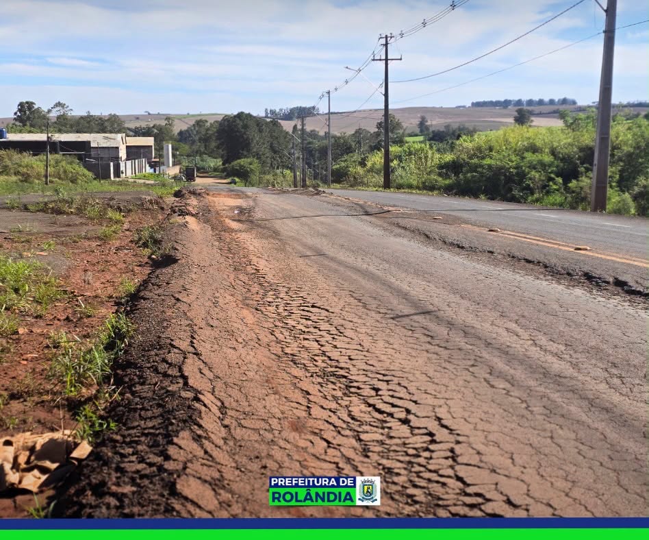 Prefeitura inicia intervenção emergencial para corrigir desnível na Av. Ricardo Selmi no Contorno Sul